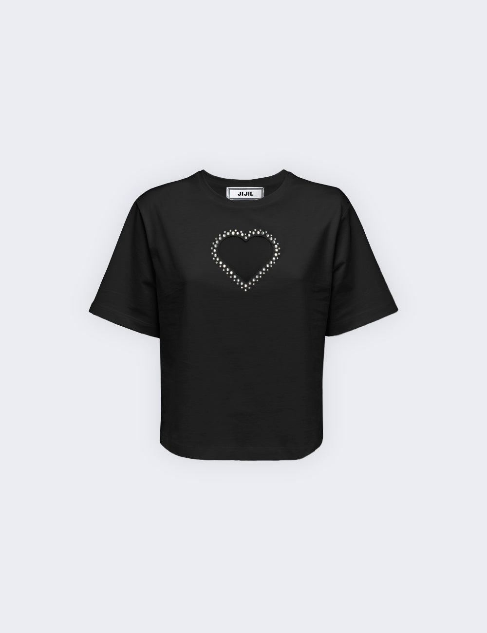 T-shirt με ένθετο καρδιάς