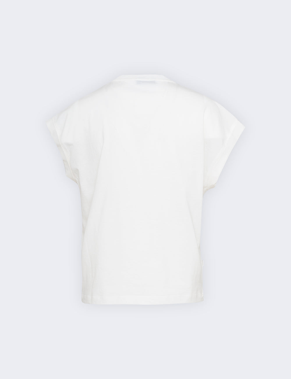 T-shirt logata με rhinestones